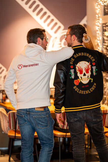 Goldkehlchen backen mit Malte und die Herzretter Hamburg